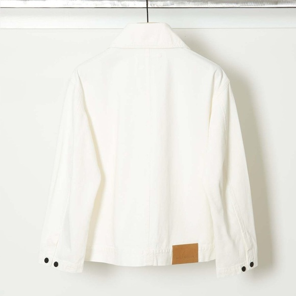 Kallmeyer /
ELLIOTT DENIM CHORE JACKET in Salt large L - Picture 6 of 10